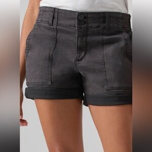 Sanctuary Women's Gray Cargo Squas Shorts NWT 26